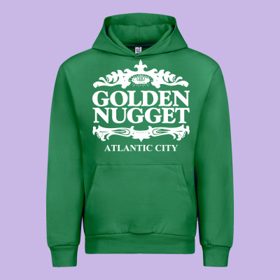 Atlantic City Golden Nugget Urban Hoodie Designed By Artisfamous