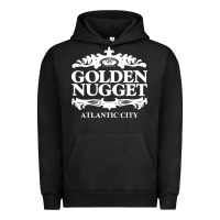 Pigment Black atlantic city golden nugget Urban Hoodie - artisFamous