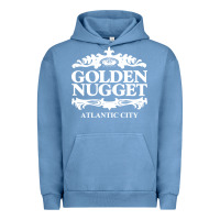 Pigment Pebble Blue atlantic city golden nugget Urban Hoodie - artisFamous