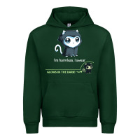 Forest Green i'm harmless, i swear Urban Hoodie - artisFamous