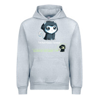 Heather Grey i'm harmless, i swear Urban Hoodie - artisFamous