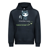 Navy i'm harmless, i swear Urban Hoodie - artisFamous