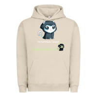Pigment French Oak i'm harmless, i swear Urban Hoodie - artisFamous
