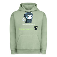 Pigment Oil Green i'm harmless, i swear Urban Hoodie - artisFamous