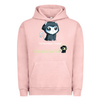 Pigment Salmon i'm harmless, i swear Urban Hoodie - artisFamous