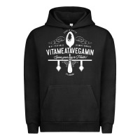 Pigment Black vitameatavegamin Urban Hoodie - artisFamous