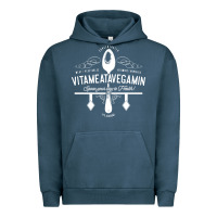 Pigment Midnight Navy vitameatavegamin Urban Hoodie - artisFamous