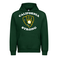 Forest Green california strong Urban Hoodie - artisFamous
