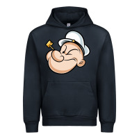 Navy The Sailor Popeye Urban Hoodie - artisFamous