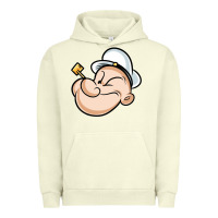 Pigment Pistachio The Sailor Popeye Urban Hoodie - artisFamous