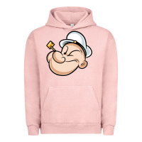 Pigment Salmon The Sailor Popeye Urban Hoodie - artisFamous