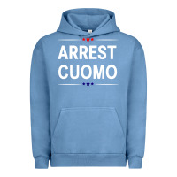 Pigment Pebble Blue anti cuomo political Urban Hoodie - artisFamous