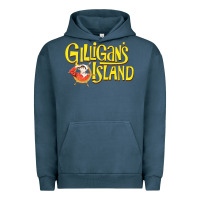 Pigment Midnight Navy gilligan island film Urban Hoodie - artisFamous