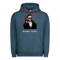 Pigment Midnight Navy the baba yaga Urban Hoodie - artisFamous