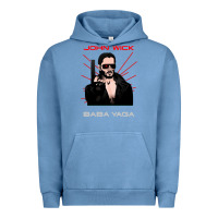 Pigment Pebble Blue the baba yaga Urban Hoodie - artisFamous