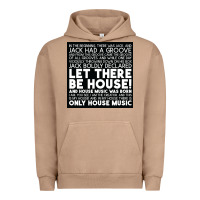 Pigment Burro Let there be house music Urban Hoodie - artisFamous