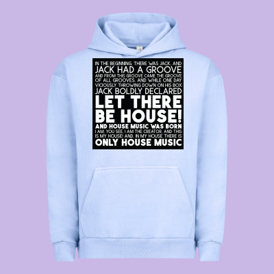 Let There Be House Music Urban Hoodie Designed By Artisfamous
