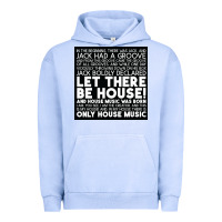 Pigment Grape Ice Let there be house music Urban Hoodie - artisFamous