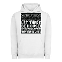 Pigment Lunar Rock Let there be house music Urban Hoodie - artisFamous