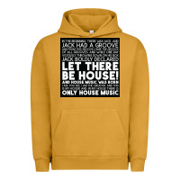 Pigment Peanut Butter Let there be house music Urban Hoodie - artisFamous