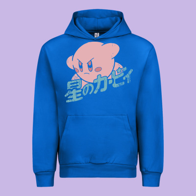 Kirby Kanji Classic Urban Hoodie Designed By Artisfamous