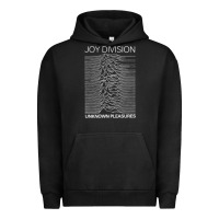 Pigment Black Joy Division Classic Urban Hoodie - artisFamous