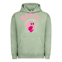 Pigment Oil Green kirby kanji classic Urban Hoodie - artisFamous