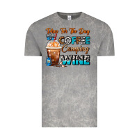Cloud Rock Plan For The Day Coffee Camping Wine Frappe Coffee Vintage Tee - FaDigitalArtStudio