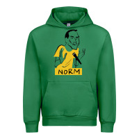 Emerald norm macdonald cartoon Urban Hoodie - artisFamous