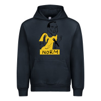 Navy norm macdonald cartoon Urban Hoodie - artisFamous