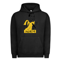 Pigment Black norm macdonald cartoon Urban Hoodie - artisFamous