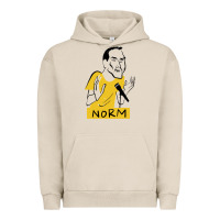 Pigment French Oak norm macdonald cartoon Urban Hoodie - artisFamous