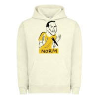 Pigment Pistachio norm macdonald cartoon Urban Hoodie - artisFamous