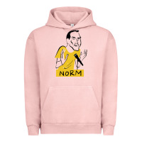 Pigment Salmon norm macdonald cartoon Urban Hoodie - artisFamous