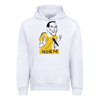 White norm macdonald cartoon Urban Hoodie - artisFamous
