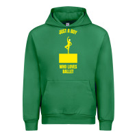 Emerald just a boy who loves ballet Urban Hoodie - artisFamous