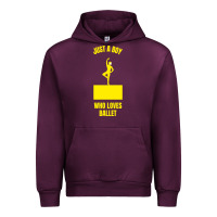 Just A Boy Who Loves Ballet Urban Hoodie | Teevron