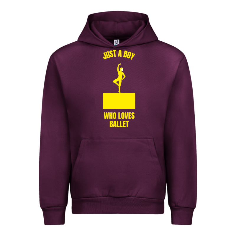 Just A Boy Who Loves Ballet Urban Hoodie by artisFamous | Teevron