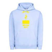 Pigment Grape Ice just a boy who loves ballet Urban Hoodie - artisFamous