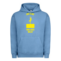 Pigment Pebble Blue just a boy who loves ballet Urban Hoodie - artisFamous