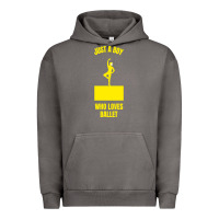 Pigment Tornado just a boy who loves ballet Urban Hoodie - artisFamous