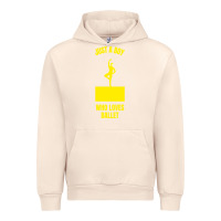Sandshell just a boy who loves ballet Urban Hoodie - artisFamous
