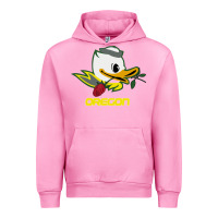 Fuchsia Pink throwback oregon Urban Hoodie - artisFamous