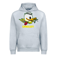 Heather Grey throwback oregon Urban Hoodie - artisFamous