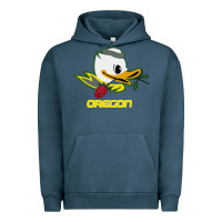 Pigment Midnight Navy throwback oregon Urban Hoodie - artisFamous