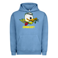 Pigment Pebble Blue throwback oregon Urban Hoodie - artisFamous