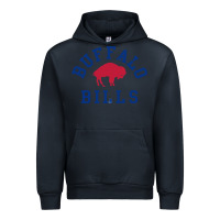Navy vintage distressed bills Urban Hoodie - artisFamous