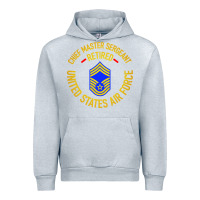 Heather Grey chief master sergeant retired Urban Hoodie - artisFamous