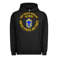 Pigment Black chief master sergeant retired Urban Hoodie - artisFamous
