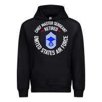 Black chief master sergeant retired Urban Hoodie - artisFamous